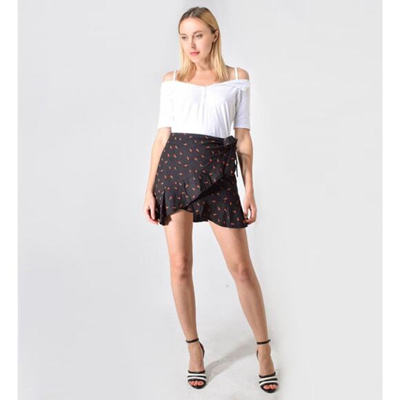 Nation Ltd Harlow Off The Shoulder Henley T-Shirt White - S - Picture 4 of 5